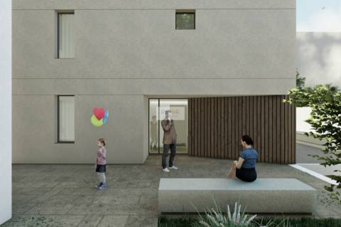 Apartamentos T1 com terraço em condomínio fechado entre a praia e o centro de Matosinhos