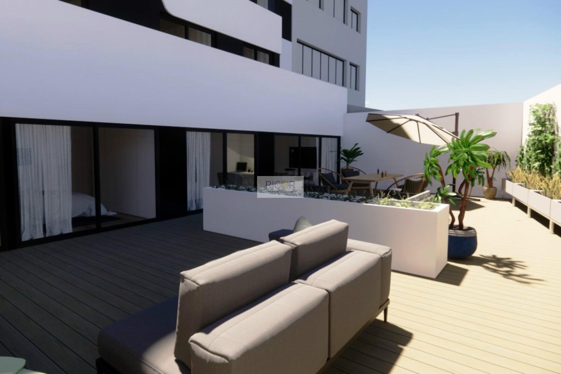 Apartamento T3 em Matosinhos sul com terraço de 100m2