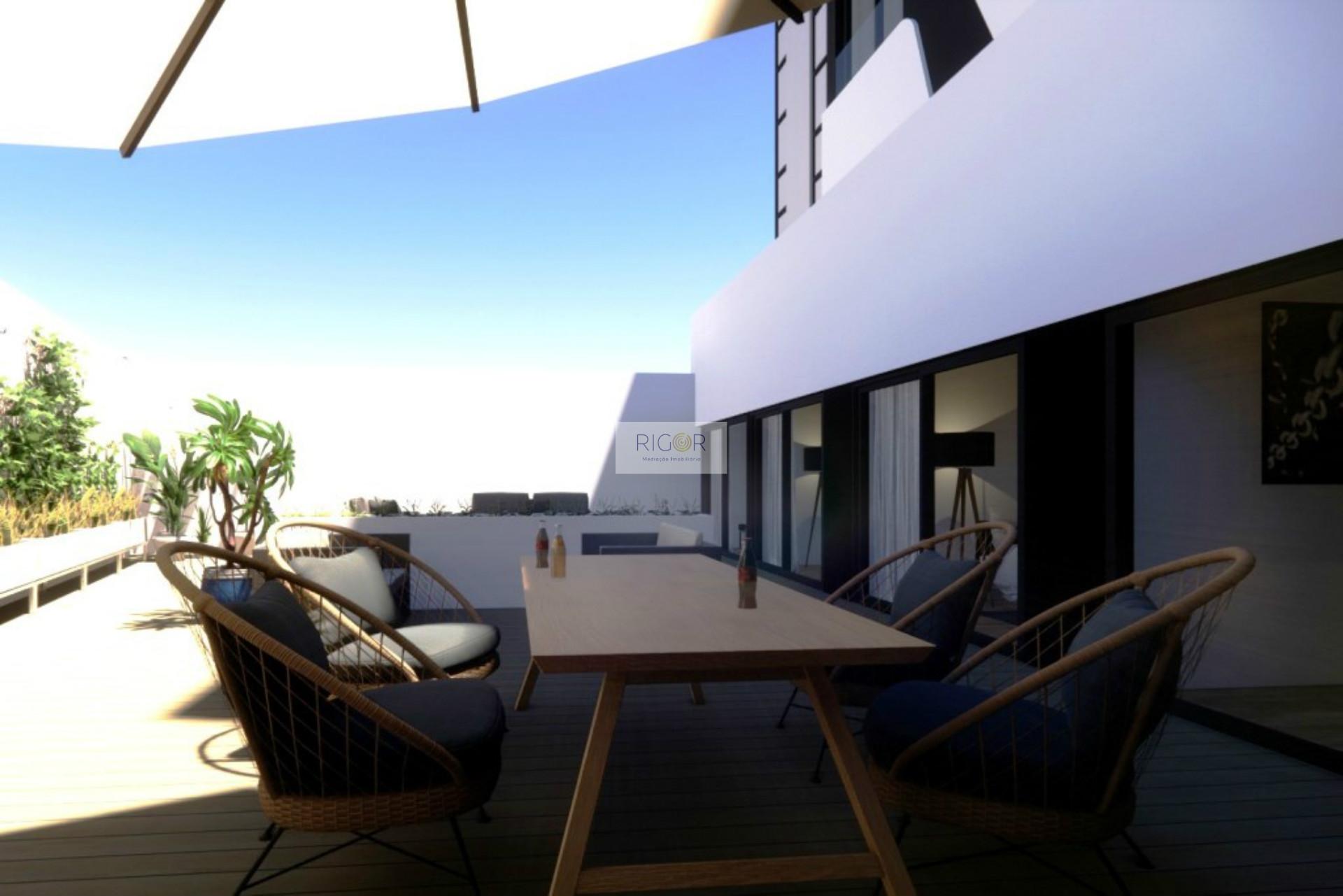 Apartamento T3 em Matosinhos sul com terraço de 100m2