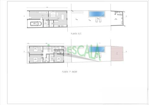 Moradia para recuperar com projeto aprovado em Almeirim
