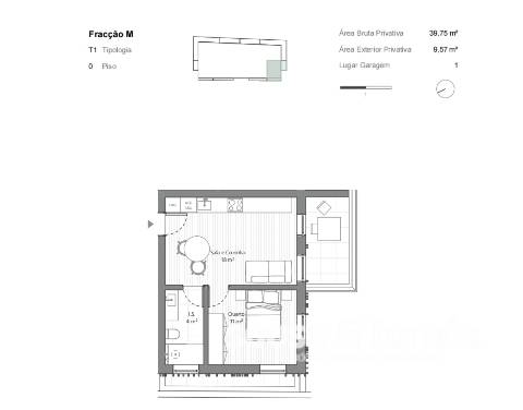 Apartamento T1 Venda em Leiria, Pousos, Barreira e Cortes,Leiria