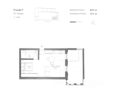 Apartamento T0 Venda em Leiria, Pousos, Barreira e Cortes,Leiria