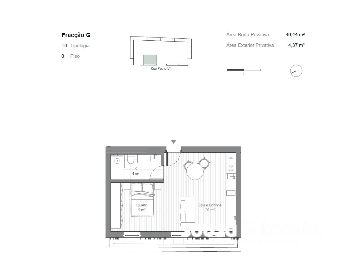 Apartamento T0 Venda em Leiria, Pousos, Barreira e Cortes,Leiria