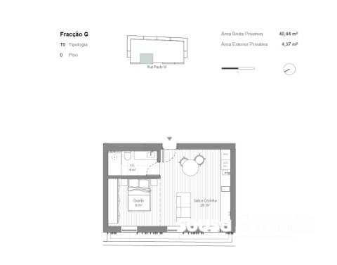 Apartamento T0 Venda em Leiria, Pousos, Barreira e Cortes,Leiria