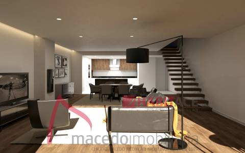 Moradias T3 em Banda para venda em Adaúfe, Braga