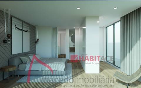 Moradias T3 em Banda para venda em Adaúfe, Braga