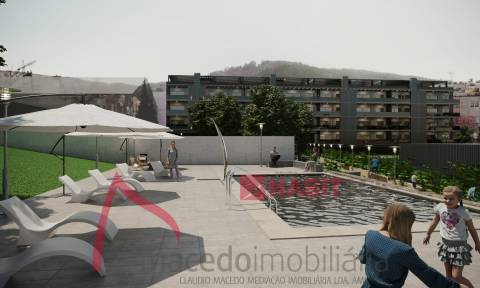 Apartamento T3 para venda em Celeirós, Braga.