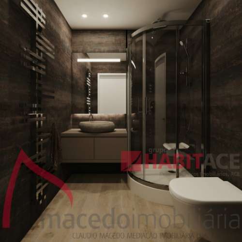 Apartamento T3 para venda em Celeirós, Braga.