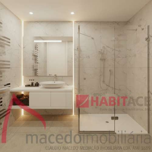 Apartamento T3 para venda em Celeirós, Braga.