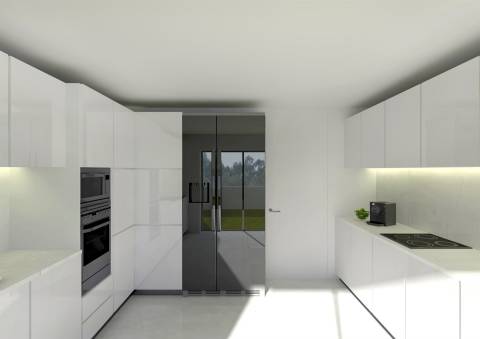 Lote em banda de 200m2 com projeto aprovado para construção