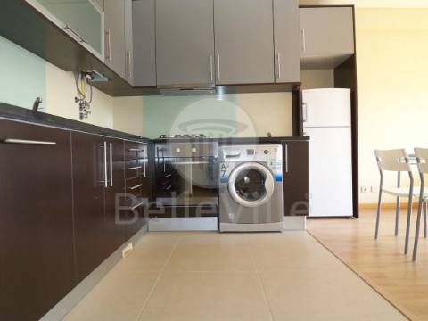 Apartamento T1 para arrendar, mobilado e cozinha equipada em Gualtar