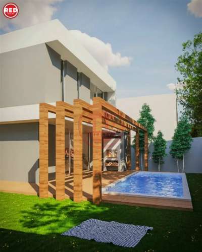 V3 com piscina e vistas de mar na Madalena