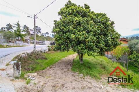 Terreno com moradia V3 em fase de construção em Castro Daire