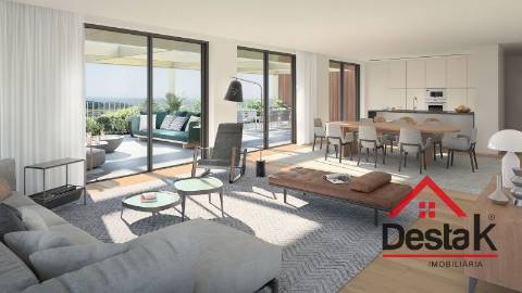 Apartamento T2 inserido no empreendimento Marina Douro