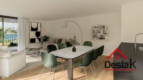 Apartamento T2 inserido no empreendimento Marina Douro