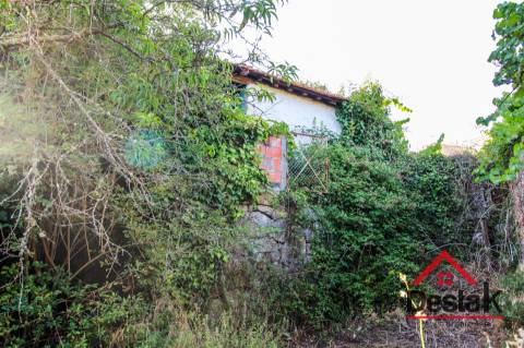 Moradia em venda com estrutura em pedra para restaurar