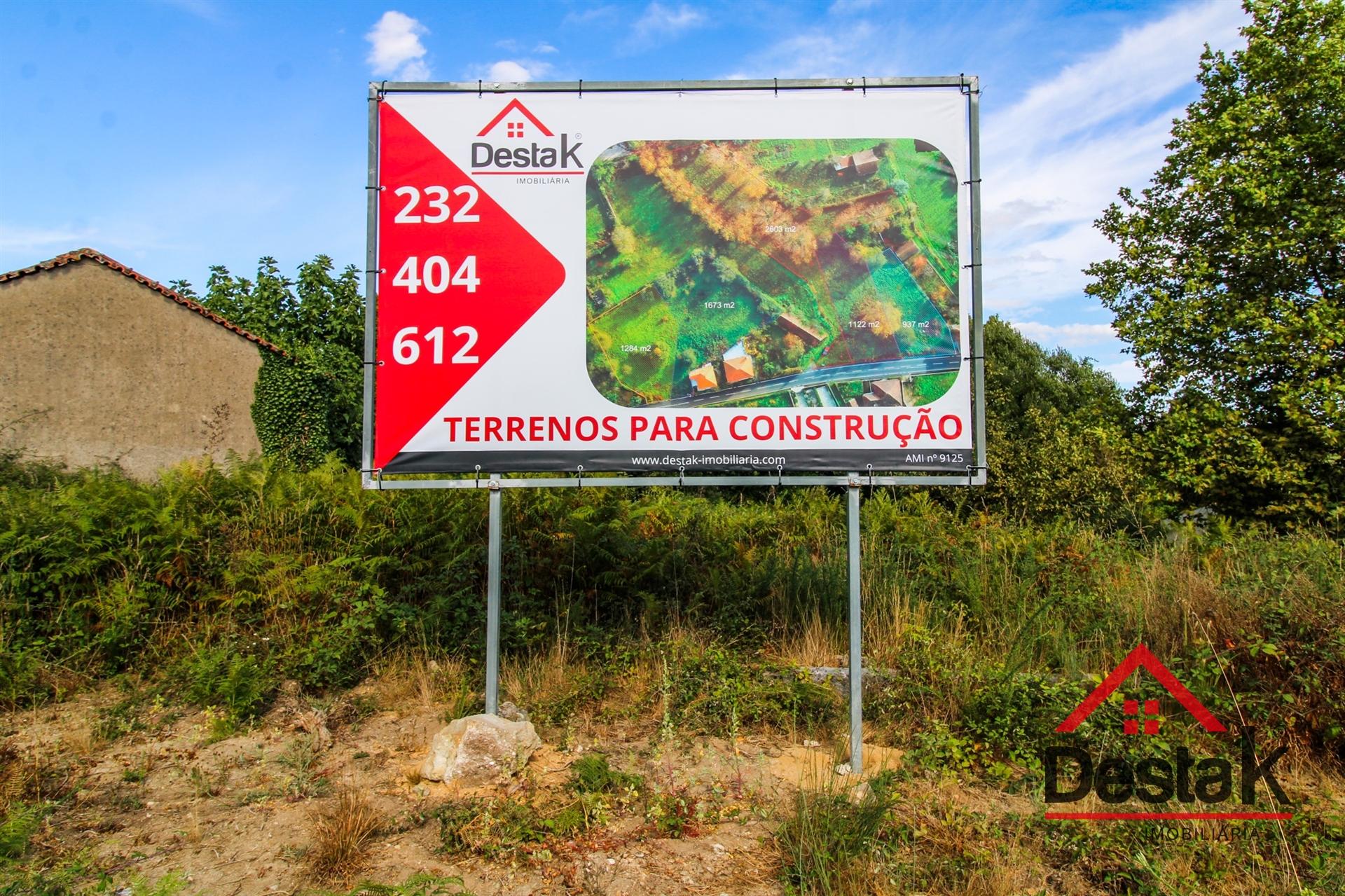 Terreno para construção para venda em Santa Cruz da Trapa, São Pedro do Sul