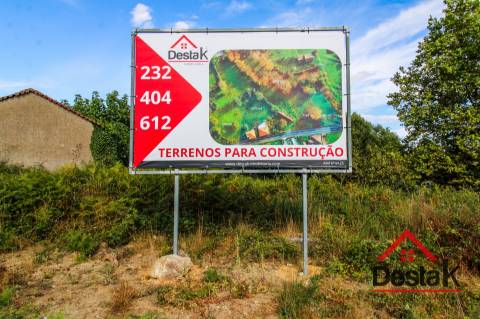 Terreno para construção para venda em Santa Cruz da Trapa, São Pedro do Sul