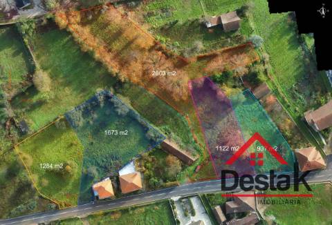 Terreno para construção para venda em Santa Cruz da Trapa, São Pedro do Sul