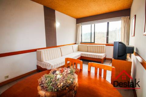 Apartamento T1 equipado e mobilado para venda nas Termas de São Pedro do Sul