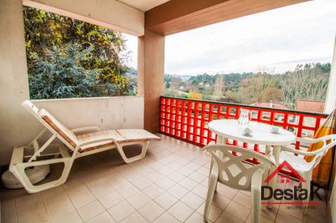 Apartamento T1 equipado e mobilado para venda nas Termas de São Pedro do Sul