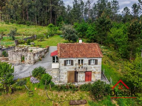 Moradia V2 em Ladreda, São Pedro do Sul, pronta habitar