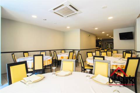 Restaurante no centro de Viseu para trespasse.