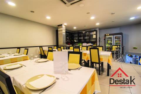 Restaurante no centro de Viseu para trespasse.