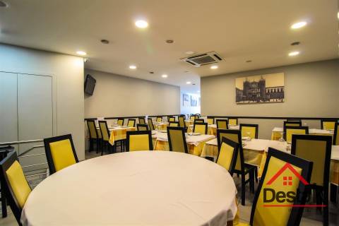 Restaurante no centro de Viseu para trespasse.