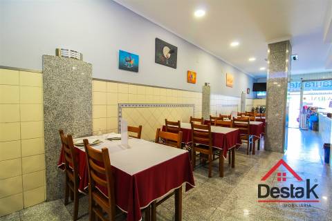 Restaurante no centro de Viseu para trespasse.