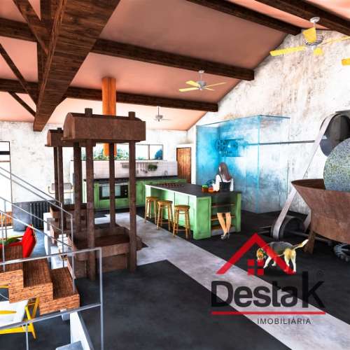 Quintinha à beira rio, com casa (antigo moinho) para reconstrução e 3000 m ² de terreno