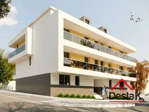 Apartamento T0 novo em construção em Viseu