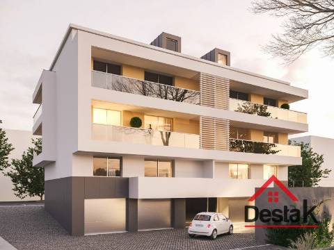 Apartamento T0 novo em construção em Viseu
