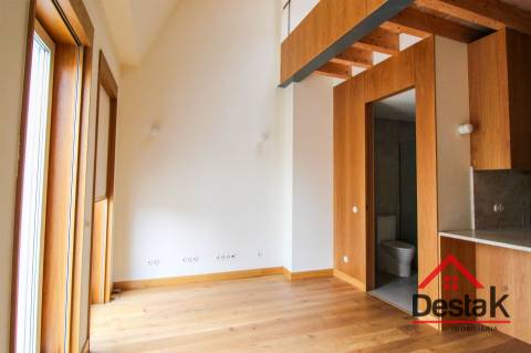 Apartamento T1 novo para arrendamento no centro de Viseu