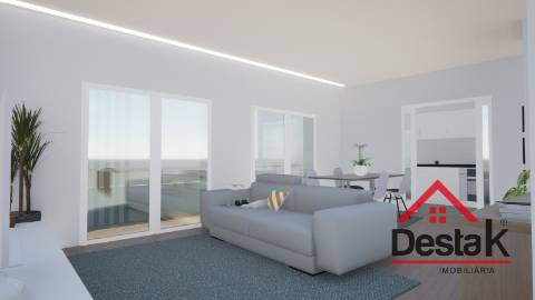 Apartamento T3 novo em viseu com terraço de 80m2