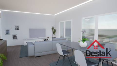 Apartamento T3 para venda na zona de Viseu com data prevista a concluir em 2027.