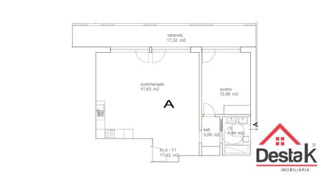Apartamento T1 Venda em Tondela e Nandufe,Tondela