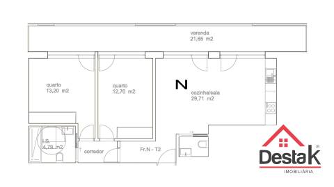 Apartamento T2 Venda em Tondela e Nandufe,Tondela
