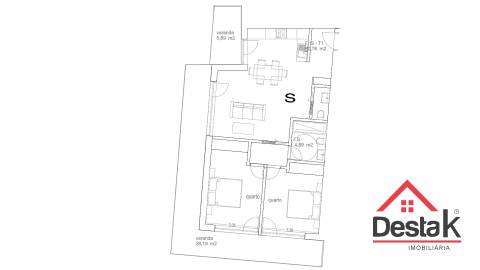 Apartamento T2 Venda em Tondela e Nandufe,Tondela