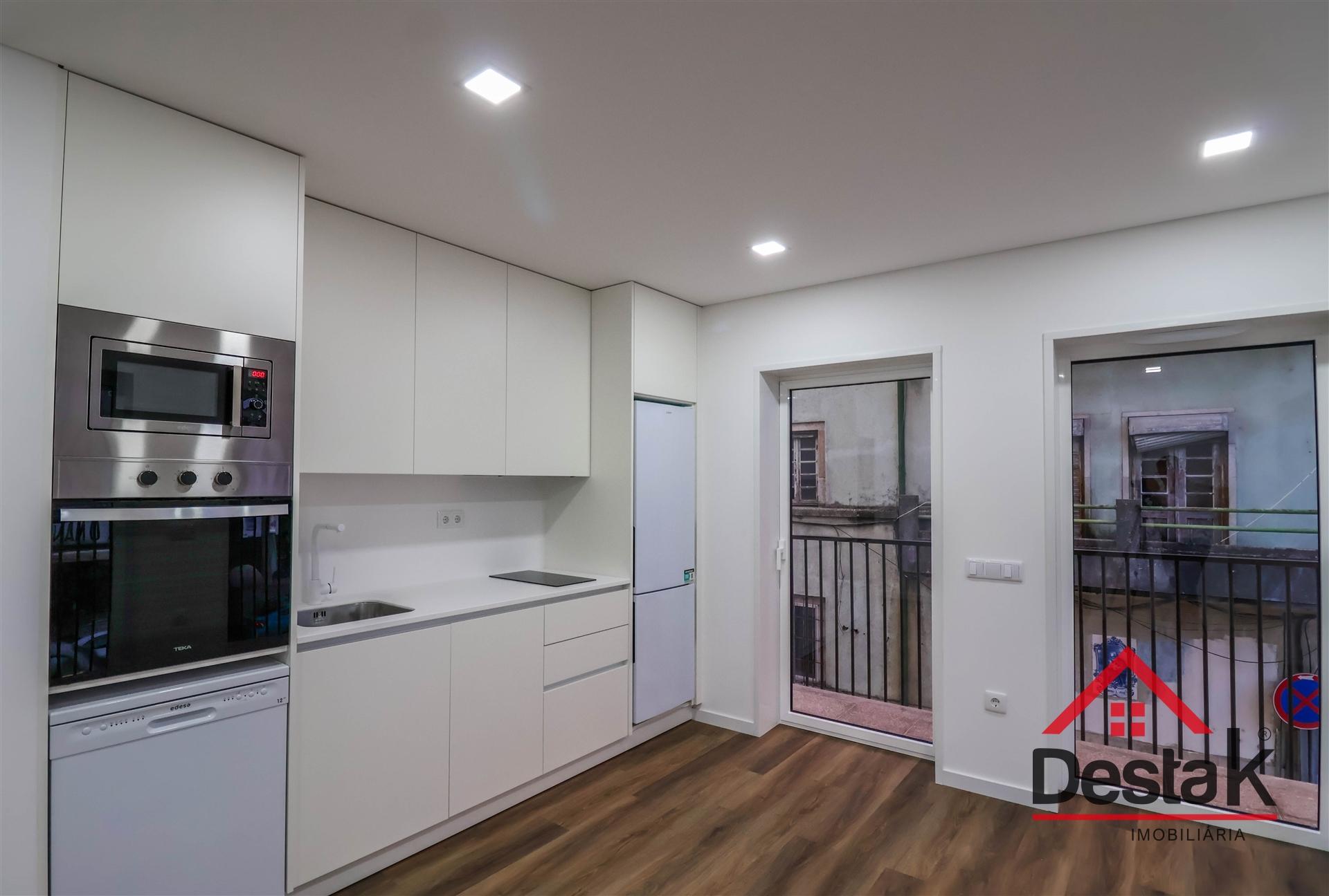 Apartamento T1 novo para arrendamento em Viseu