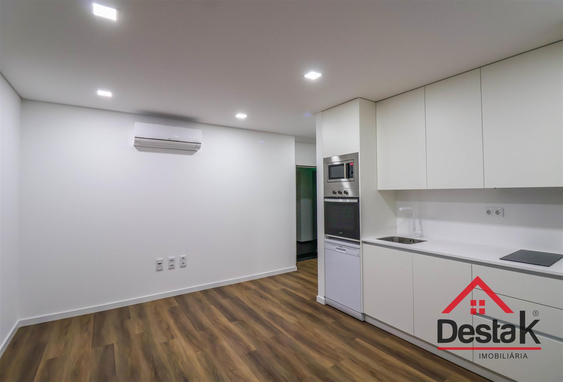 Apartamento T1 novo para arrendamento em Viseu
