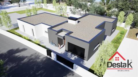 Moradia Isolada V3 em fase de construção