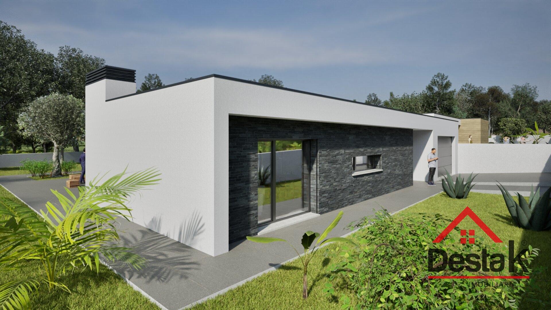 Moradia Germinada V4 em fase de construção