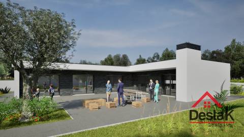 Moradia Germinada V4 em fase de construção