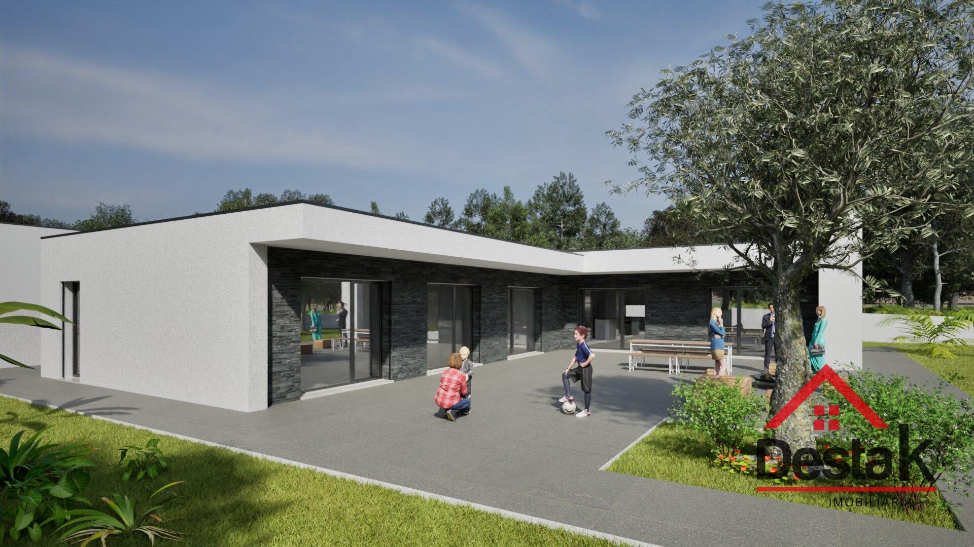 Moradia Germinada V4 em fase de construção