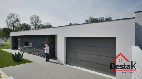 Moradia Germinada V4 em fase de construção