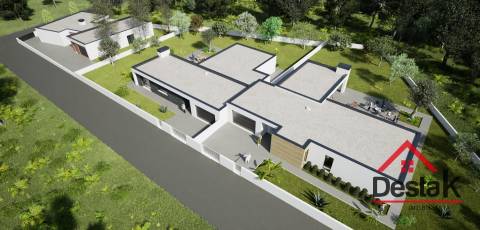 Moradia Germinada V4 em fase de construção