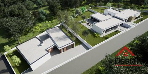 Moradia Germinada V4 em fase de construção