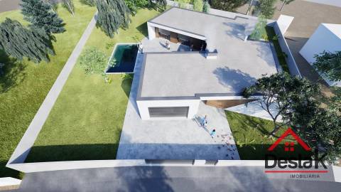 Moradia Isolada V4 em fase de construção