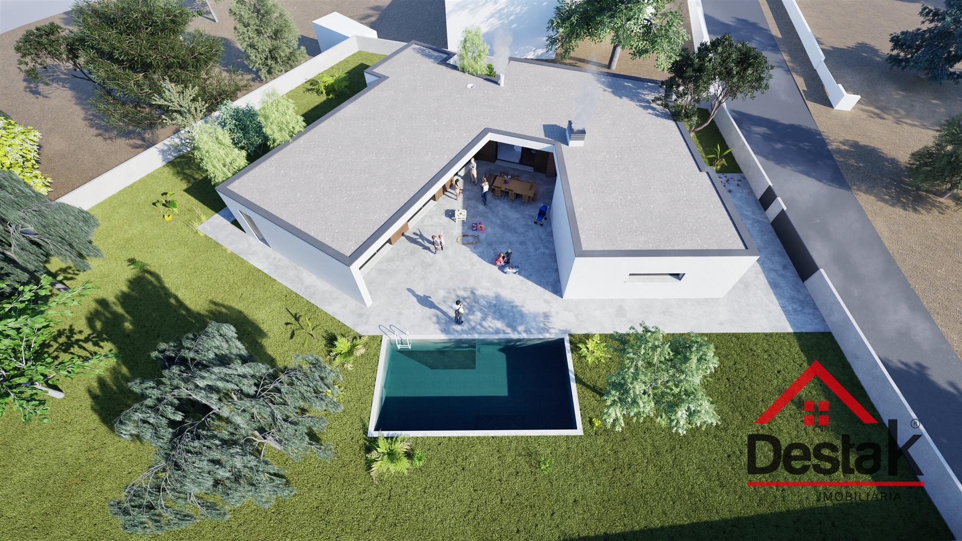 Moradia Isolada V4 em fase de construção